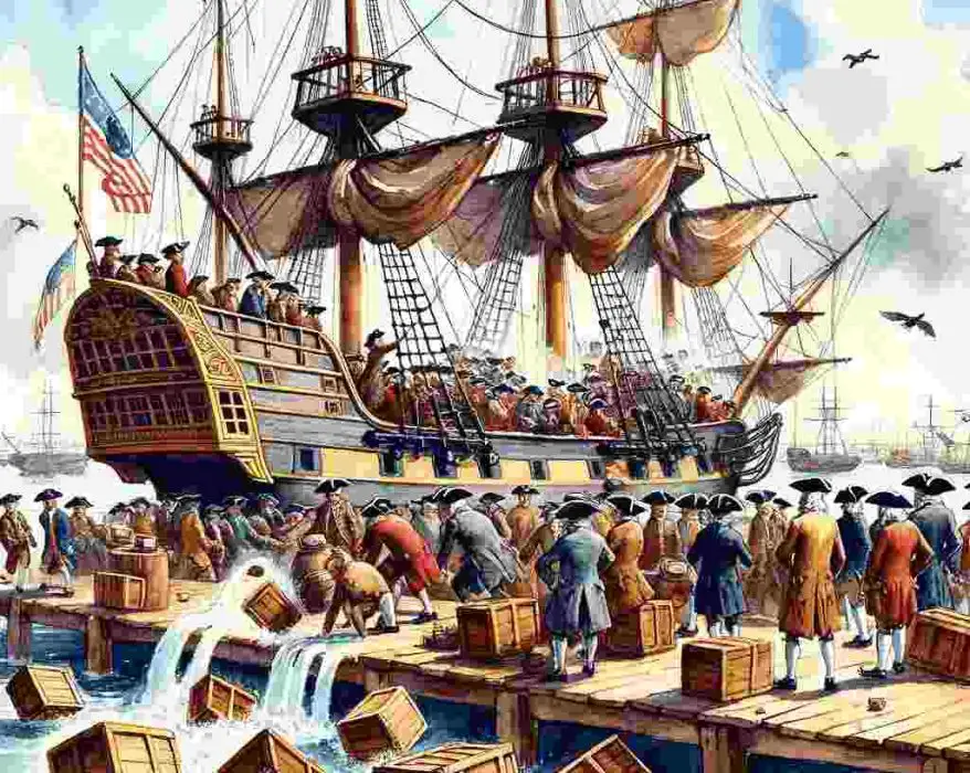 Boston Tea Party. A Catalyst for the American Revolution