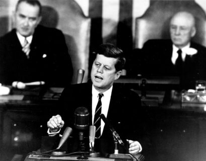 John F. Kennedy's Ich bin ein Berliner Speech in 1963
