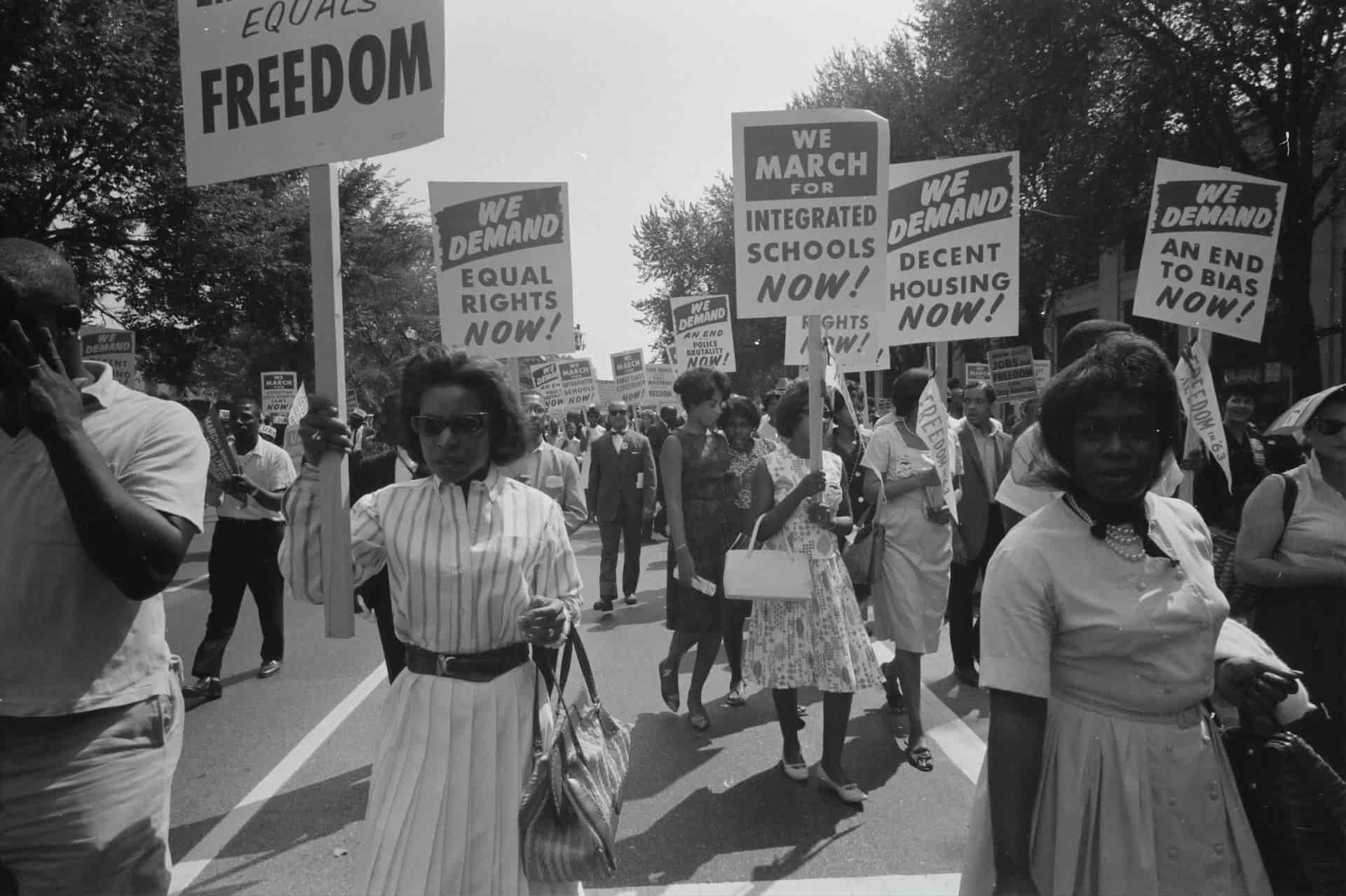 Civil-Rights-March-Washington-DC-USA-Warren-K-Leffler-August-28-1963