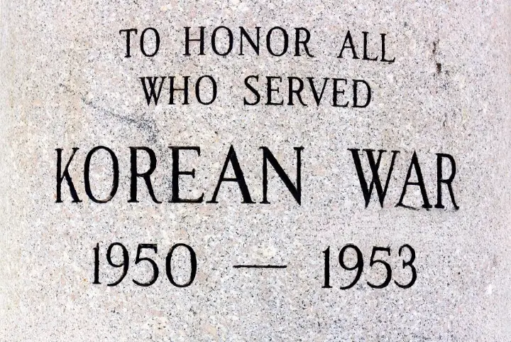 Korean war memorial park